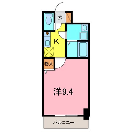 双樹マンションの物件間取画像